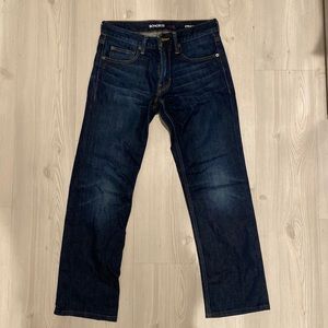 Bonobos men’s dark wash straight jeans